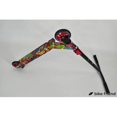 Самокат Explore Fluber Super HIC WT червоний Самокат Explore Fluber Super HIC WT червоний