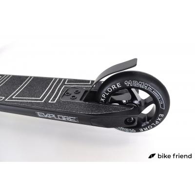 Самокат Explore Hard Deluxe чорний Самокат Explore Hard Deluxe чорний