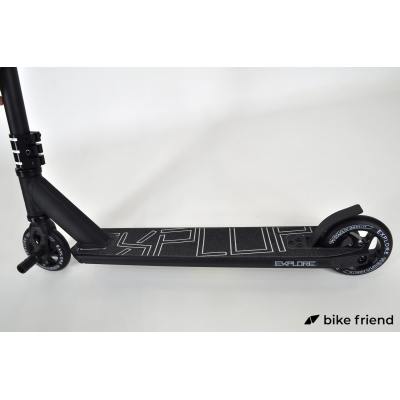 Самокат Explore Hard Deluxe чорний Самокат Explore Hard Deluxe чорний