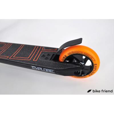Трюковой самокат Explore Hard Deluxe оранжевый Трюковой самокат Explore Hard Deluxe оранжевый