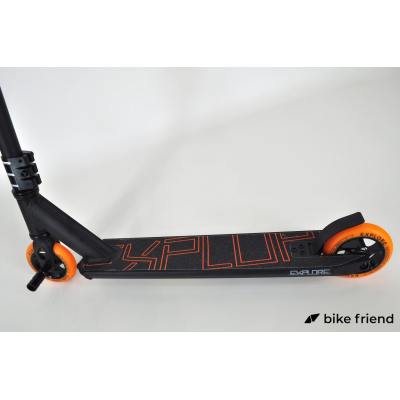 Трюковой самокат Explore Hard Deluxe оранжевый Трюковой самокат Explore Hard Deluxe оранжевый