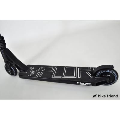 Самокат Explore Hard II черный Самокат Explore Hard II черный