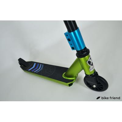 Трюковой самокат Explore Mystique OX зеленый Трюковой самокат Explore Mystique OX зеленый