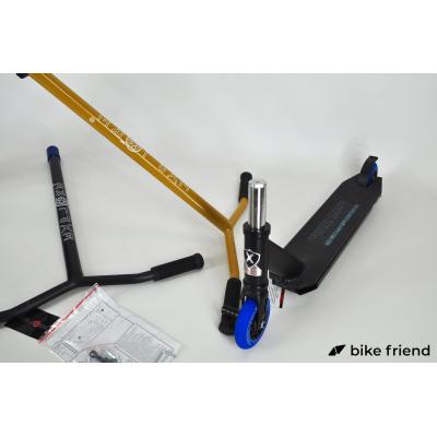 Самокат Explore Spade Deluxe II New чорний з жовтим Самокат Explore Spade Deluxe II New чорний з жовтим