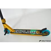 Трюковий самокат Explore Sterling Super золотистий