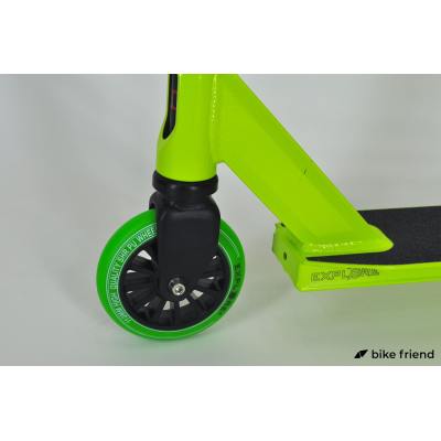 Самокат трюковой Explore Wave Classic HIC зеленый Самокат трюковой Explore Wave Classic HIC зеленый