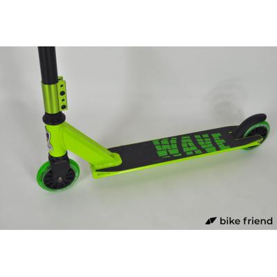 Самокат трюковой Explore Wave Classic зеленый Самокат трюковой Explore Wave Classic зеленый