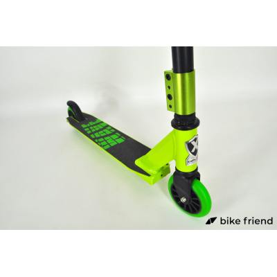 Самокат трюковой Explore Wave Classic зеленый Самокат трюковой Explore Wave Classic зеленый