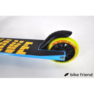 Самокат трюковой Explore Wave Classic желто-голубой Самокат трюковой Explore Wave Classic желто-голубой