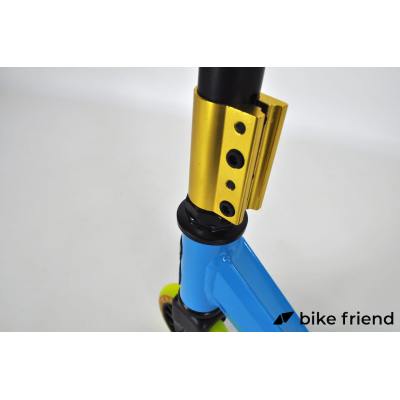 Самокат трюковой Explore Wave Classic желто-голубой Самокат трюковой Explore Wave Classic желто-голубой