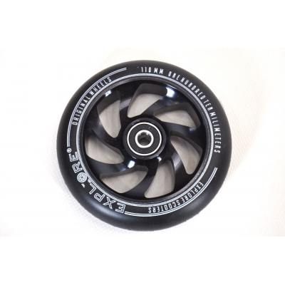 Колесо 110 мм Explore AL Spoked Black Колесо 110 мм Explore AL Spoked Black