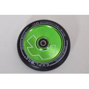 Колесо 110 мм Explore AL Fullcore для трюкового самоката зеленое