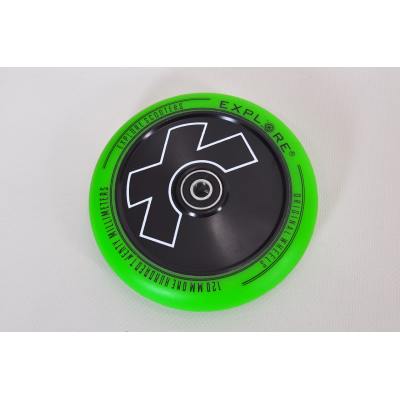 Колесо 120 мм Explore Fullcore AL Green Колесо 120 мм Explore Fullcore AL Green