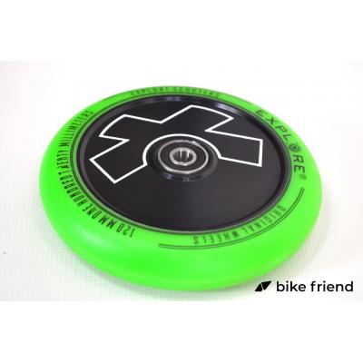 Колесо 120 мм Explore Fullcore AL Green Колесо 120 мм Explore Fullcore AL Green