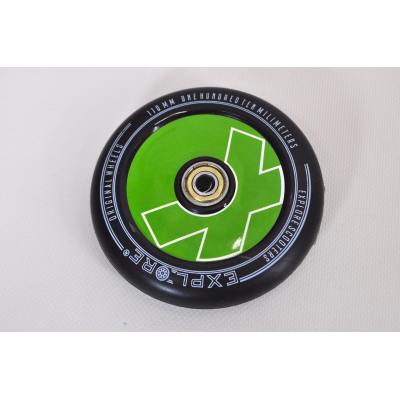 Колесо 110 мм Explore Fullcore PL BlackGreen Колесо 110 мм Explore Fullcore PL BlackGreen