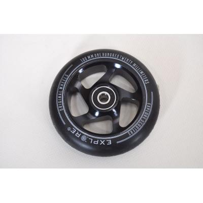 Колесо 100 мм Explore Spoked AL Black Колесо 100 мм Explore Spoked AL Black