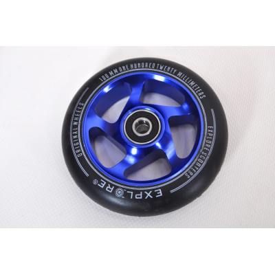 Колесо 100 мм Explore Spoked AL Blue Колесо 100 мм Explore Spoked AL Blue