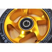 Колесо 100 мм Explore AL Spoked для трюкового самоката золотистое