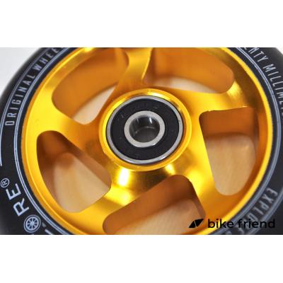 Колесо 100 мм Explore Spoked AL Gold Колесо 100 мм Explore Spoked AL Gold