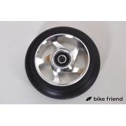 Колесо 100 мм Explore AL Spoked для трюкового самоката серебристое