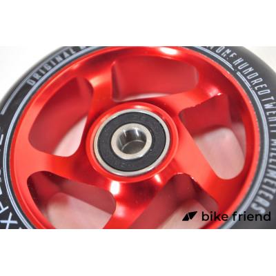 Колесо 100 мм Explore Spoked AL Red Колесо 100 мм Explore Spoked AL Red