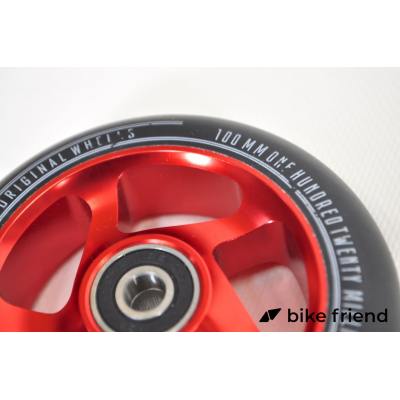 Колесо 100 мм Explore Spoked AL Red Колесо 100 мм Explore Spoked AL Red