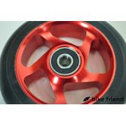 Колесо 100 мм Explore AL Spoked для трюкового самоката красное