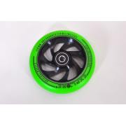 Колесо 110 мм Explore AL Spoked для трюкового самокату зелене