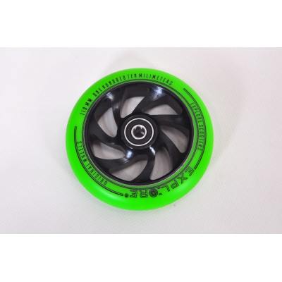 Колесо 110 мм Explore AL Spoked Green Колесо 110 мм Explore AL Spoked Green