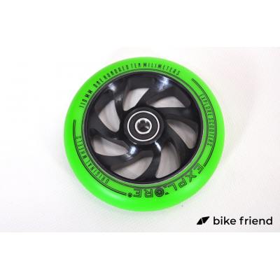 Колесо 110 мм Explore AL Spoked Green Колесо 110 мм Explore AL Spoked Green