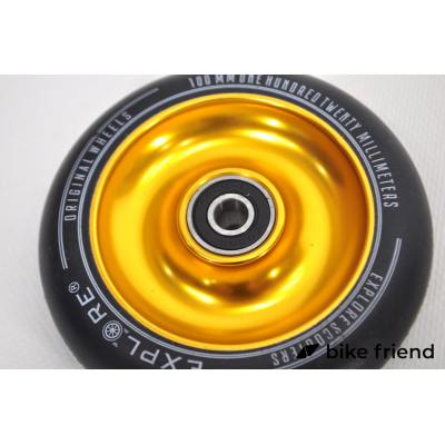 Колесо 100 мм Explore Fullcore AL Gold Колесо 100 мм Explore Fullcore AL Gold
