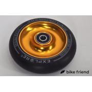 Колесо 100 мм Explore AL Fullcore трюкового самоката золотистое