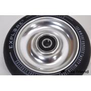 Колесо 100 мм Explore AL Fullcore трюкового самоката серебристое