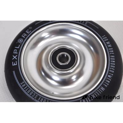 Колесо 100 мм Explore Fullcore AL Silver Колесо 100 мм Explore Fullcore AL Silver