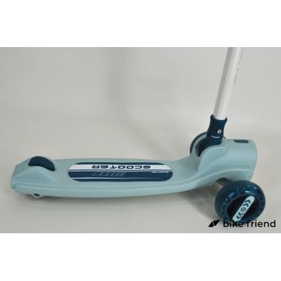 Самокат трехколесный Maraton Flash City детский бирюзовый Самокат трехколесный Maraton Flash City детский бирюзовый