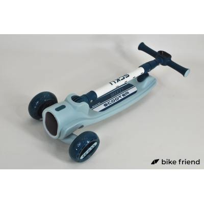 Самокат трехколесный Maraton Flash City детский бирюзовый Самокат трехколесный Maraton Flash City детский бирюзовый