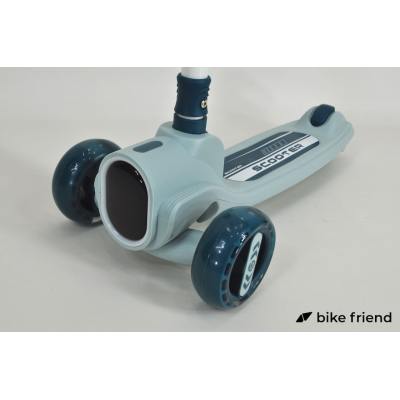 Самокат трехколесный Maraton Flash City детский бирюзовый Самокат трехколесный Maraton Flash City детский бирюзовый