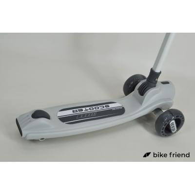 Самокат триколісний Maraton Flash City дитячий сірий Самокат триколісний Maraton Flash City дитячий сірий