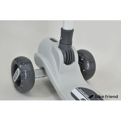 Самокат триколісний Maraton Flash City дитячий сірий Самокат триколісний Maraton Flash City дитячий сірий