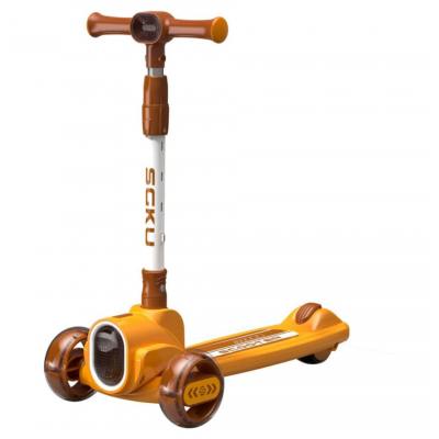 Самокат трехколесный Maraton Flash City детский оранжевый Самокат трехколесный Maraton Flash City детский оранжевый