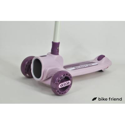 Самокат трехколесный Maraton Flash City детский розовый Самокат трехколесный Maraton Flash City детский розовый