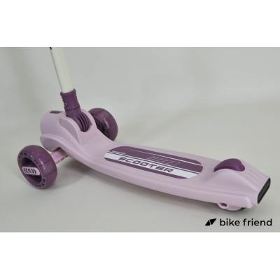 Самокат трехколесный Maraton Flash City детский розовый Самокат трехколесный Maraton Flash City детский розовый