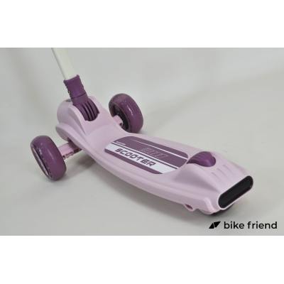 Самокат трехколесный Maraton Flash City детский розовый Самокат трехколесный Maraton Flash City детский розовый