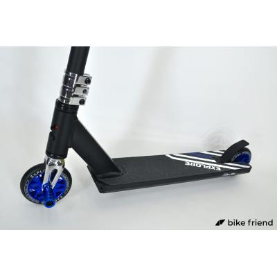 Самокат трюковый Explore Leidart Grand черно-синий Самокат трюковый Explore Leidart Grand черно-синий