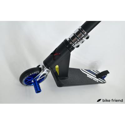 Самокат трюковый Explore Leidart Grand черно-синий Самокат трюковый Explore Leidart Grand черно-синий