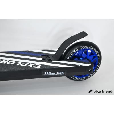 Самокат трюковый Explore Leidart Grand черно-синий Самокат трюковый Explore Leidart Grand черно-синий