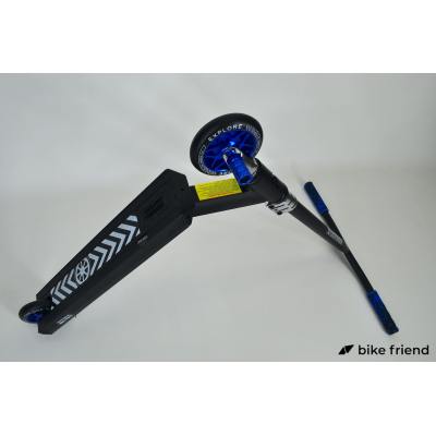 Самокат трюковый Explore Leidart Grand черно-синий Самокат трюковый Explore Leidart Grand черно-синий