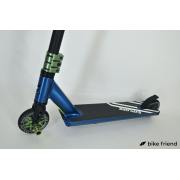 Трюковий самокат Explore Leidart Grand синій з зеленим