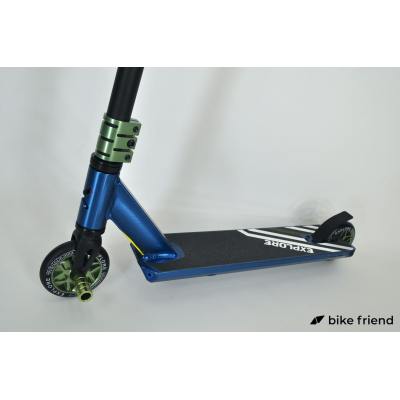 Самокат трюковый Explore Leidart Grand сине-зеленый Самокат трюковый Explore Leidart Grand сине-зеленый