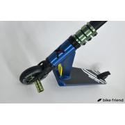 Трюковий самокат Explore Leidart Grand синій з зеленим